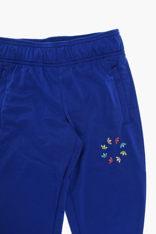 Jersey Joggers with Logo Print