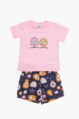 Printed Shorts and Tee Set