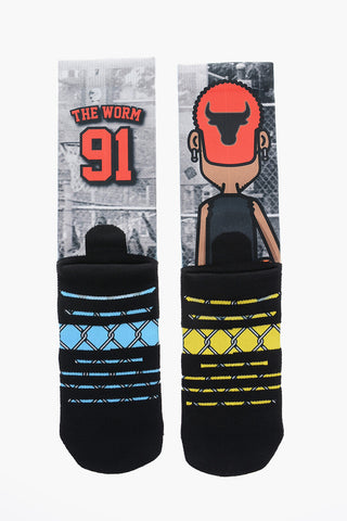 Printed THE WORM CAGE Socks