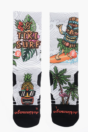 양말 TIKI SURF 프린트