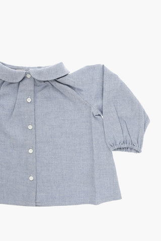 Wool-blend DOMINO Shirt