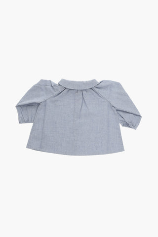 Wool-blend DOMINO Shirt
