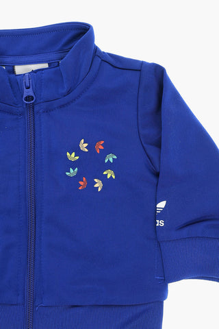 Set Felpa e Joggers in Jersey con Stampa Logo