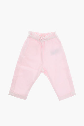 Pantaloni LUCIOLE in Cotone con Elastico in Vita