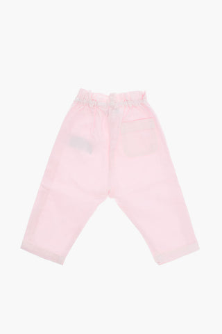 Pantaloni LUCIOLE in Cotone con Elastico in Vita