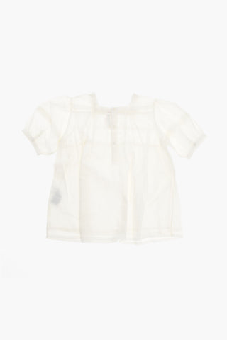 Cotton-voile ATHALIA Top with Embroideries