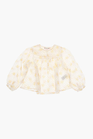 Cotton-voile ALIA Blouse with Floral Print