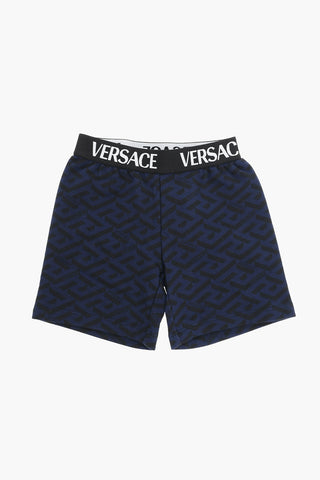 LA GRECA Printed Shorts with Back Pocket