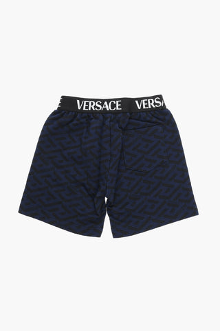 LA GRECA Printed Shorts with Back Pocket