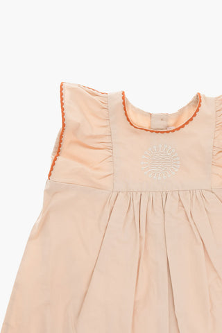 Cotton-poplin LULU Flared Dress