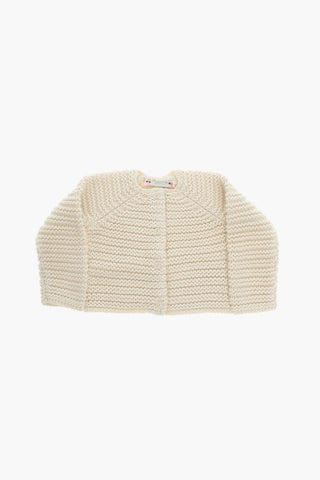 Cardigan ABID in Misto Lana Crochet 