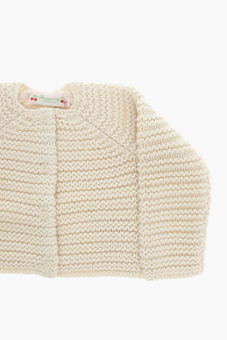 Cardigan ABID in Misto Lana Crochet 