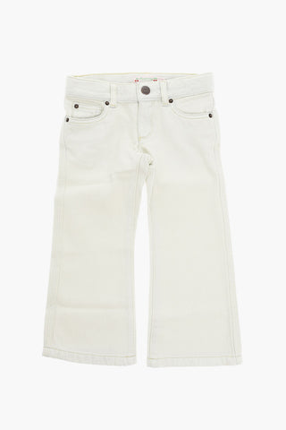 Jeans Flare AMALIA in Denim Lavaggio Chiaro