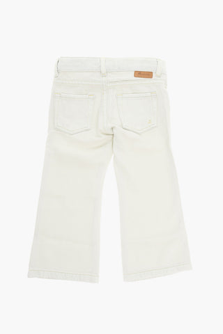 Jeans Flare AMALIA in Denim Lavaggio Chiaro