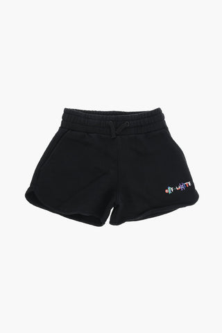 Shorts MONSTERS con Stampa Logo Lettering