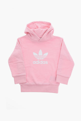 Brushed-cotton Tracksuit with Logo Print