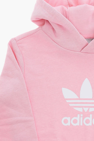 Brushed-cotton Tracksuit with Logo Print
