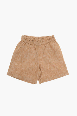 Cotton MILLY Shorts with Elastic Waist-band