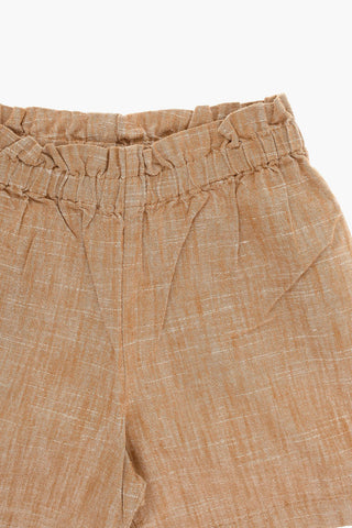 Cotton MILLY Shorts with Elastic Waist-band