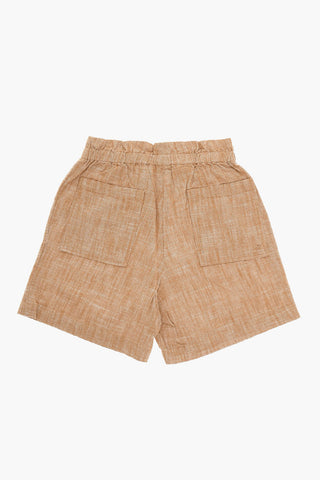 Cotton MILLY Shorts with Elastic Waist-band