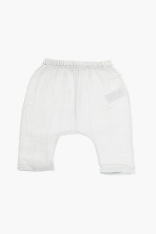 Pantaloni in Cotone con Elastico in Vita