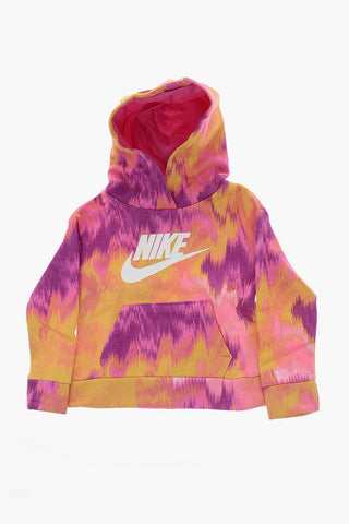 Hoodie mit Farbverlauf-Effekt CLUB mit aufgesetzter Tasche