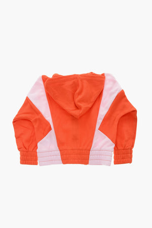 Bicolor-Hoodie SWOOSH mit Reißverschluss