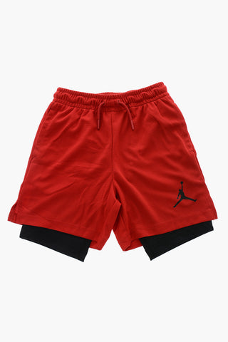 AIR JORDAN Double Fabric TRAINING Shorts with Drawstring Waist