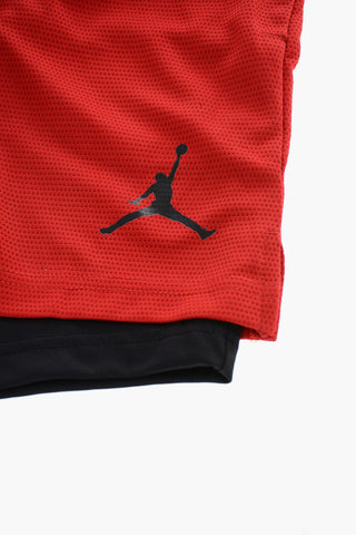 AIR JORDAN Double Fabric TRAINING Shorts with Drawstring Waist
