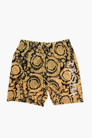 Costume da Bagno Boxer con Stampa Barocco