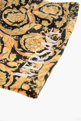 Costume da Bagno Boxer con Stampa Barocco