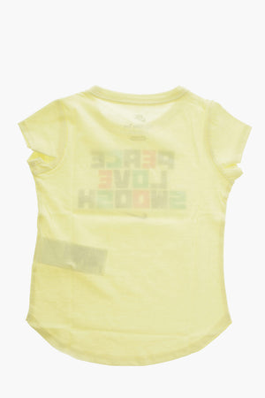 T-Shirt mit Rundhalsausschnitt mit Frontprint
