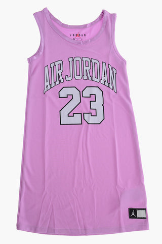 AIR JORDAN 23 Perforiertes Kleid mit Maxi-Logodruck