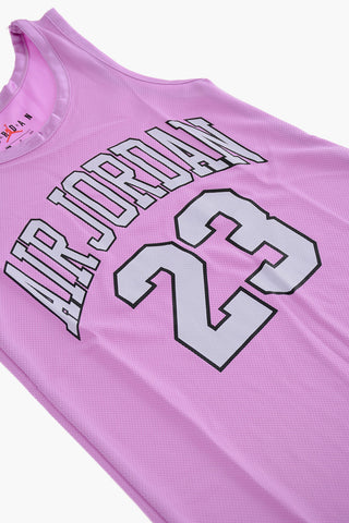 AIR JORDAN 23 Perforiertes Kleid mit Maxi-Logodruck