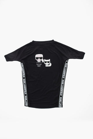 Side Logoed Bands Dress