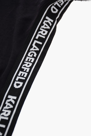 Side Logoed Bands Dress