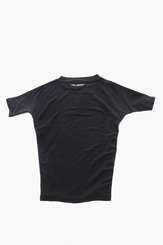 Side Logoed Bands Dress