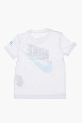T-Shirt Girocollo NEW WAVE FUTURA con Logo Stampato