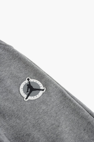 AIR JORDAN Joggers in Cotone Felpato con Elastico in Vita