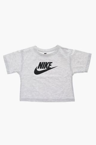 T-Shirt mit Rundhalsausschnitt und aufgedrucktem Logo