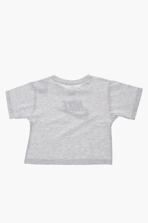 T-Shirt mit Rundhalsausschnitt und aufgedrucktem Logo