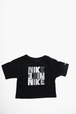 Rundhals-T-Shirt SNACKPACK BOXY mit Front-Logodruck