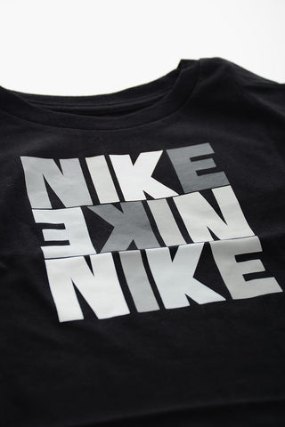 T-shirt Girocollo SNACKPACK BOXY con Stampa Logo Frontale