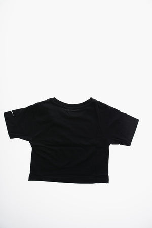 Crew-Neck T-shirt SNACKPACK BOXY with Front Logo Print