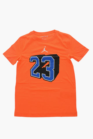 AIR JORDAN Front Printed Crew-neck T-Shirt