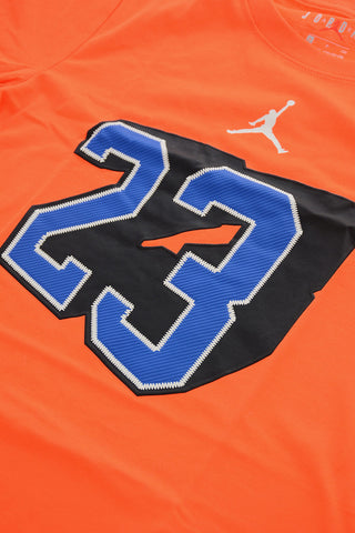 AIR JORDAN Front Printed Crew-neck T-Shirt