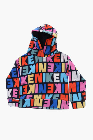 Hoodie SNACK PACK mit Allover-Logodruck