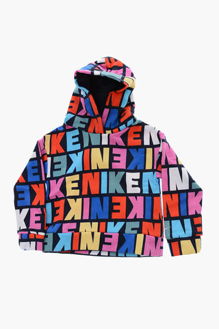 Felpa Hoodie SNACK PACK con Stampa Logo All over