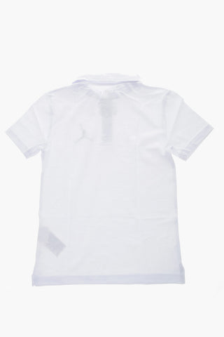 AIR JORDAN Solid Color 2-Buttons Polo Shirt with Jumpman Print