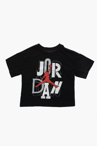 AIR JORDAN Crew-Neck T-shirt OUTSIDE THE LINES Printed